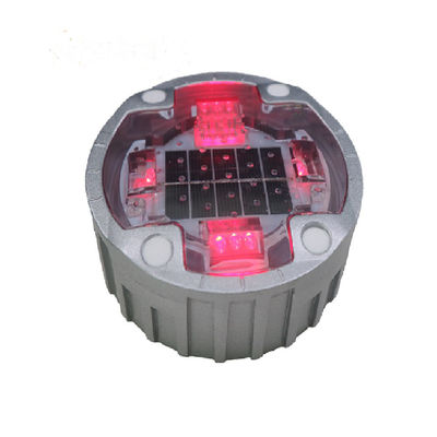 Red CE Approval Height 50mm Underground Solar Light For Warning